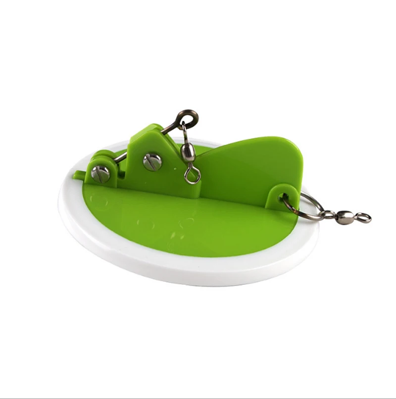 

Wholesale  150g Plastic Round Trolling Diver Boat Fishing Accessories Trolling Disc Connector, Green