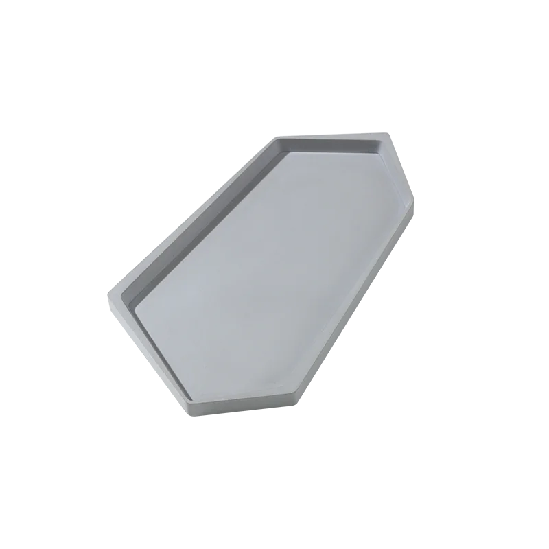

2021 classic Nordic simple modern luxury decoration and practical concrete sculpture storage tray