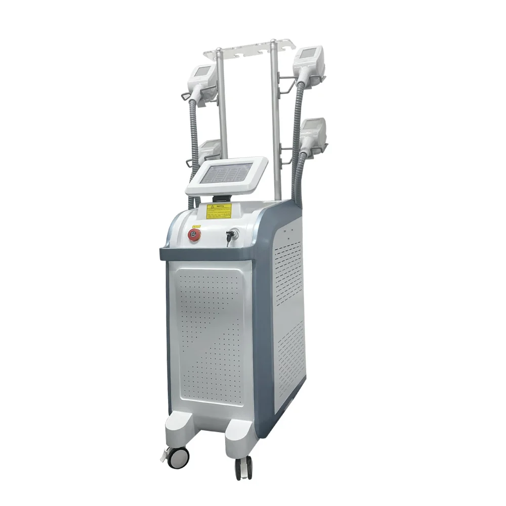 

2022 vertical 4 handles fat removal device freezing machine 360 cryo cryolipolysis beauty equipment