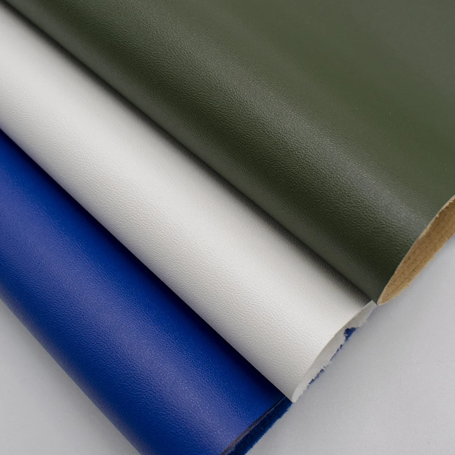 Nappa PU Leather Fabric Vinyl Embossed Metallic Semi-PU Shoes Soft Upholstery Lining Gloves Football Decorative Costumes