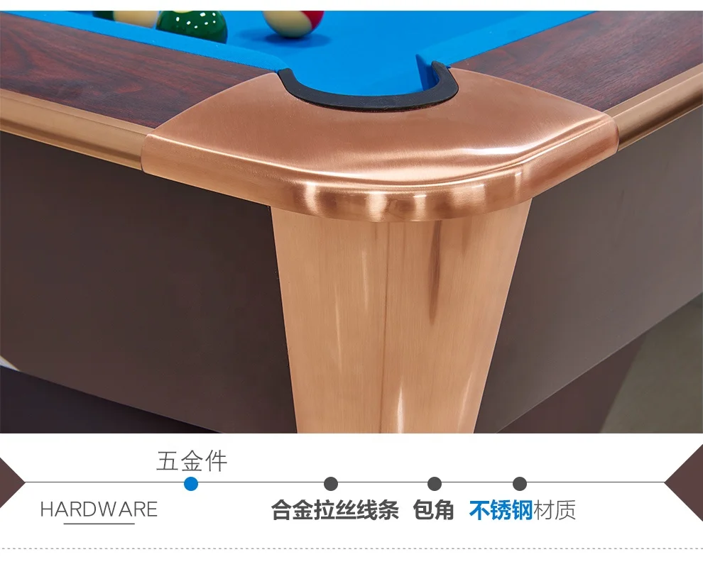 
2019 Factory Wholesale China Pool Table Billiard 