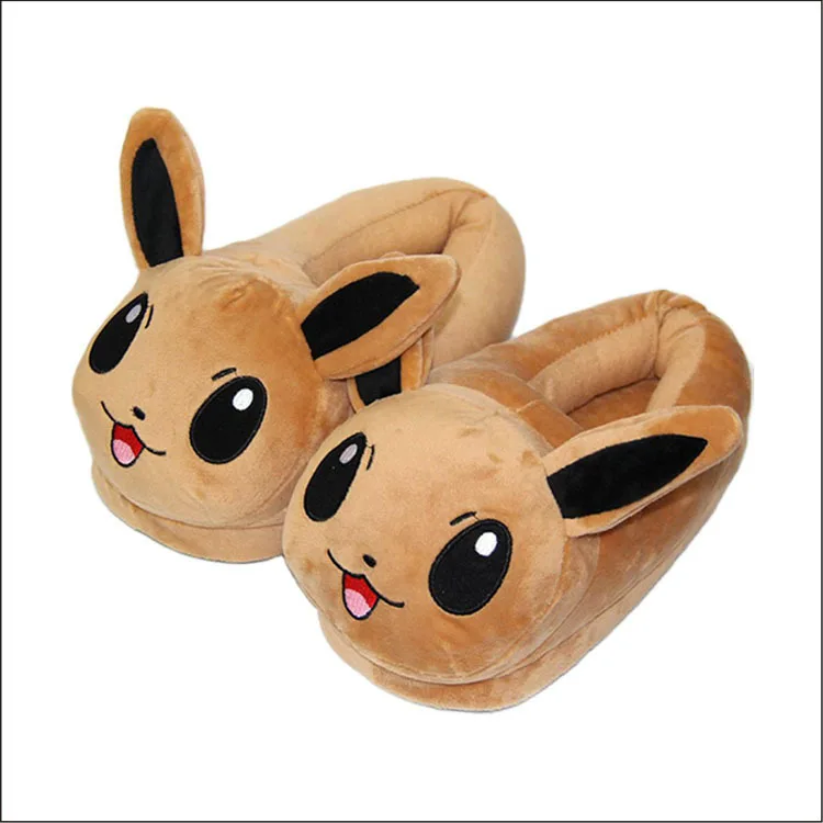 

Fashion Anime Cat Luna Warm Cotton Plush Indoor Slipper Autumn Winter Slippers for Women Girl