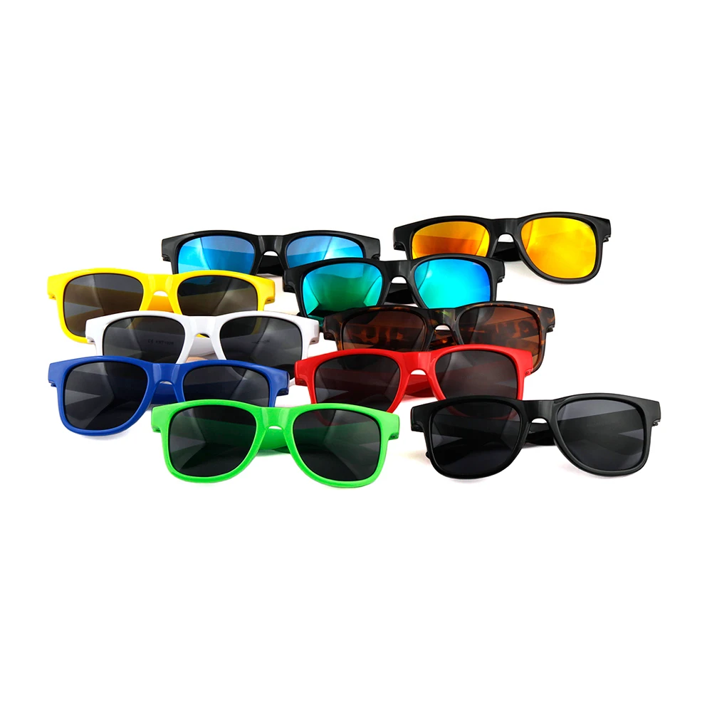 

2021 Custom logo children sunglasses 2022 fashion wholesale plastic Boys sun glasses colorful kids sunglasses children, Custom colors