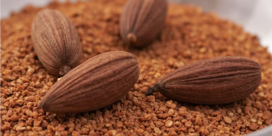 Allspice in a spice rack