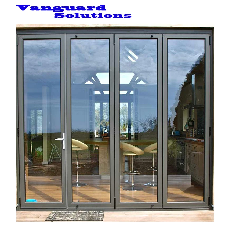 

AS2047 Vanguard Solutions Aluminum Sound Environmental French Door Patio French Folding Door Aluminium Glass Casement Door
