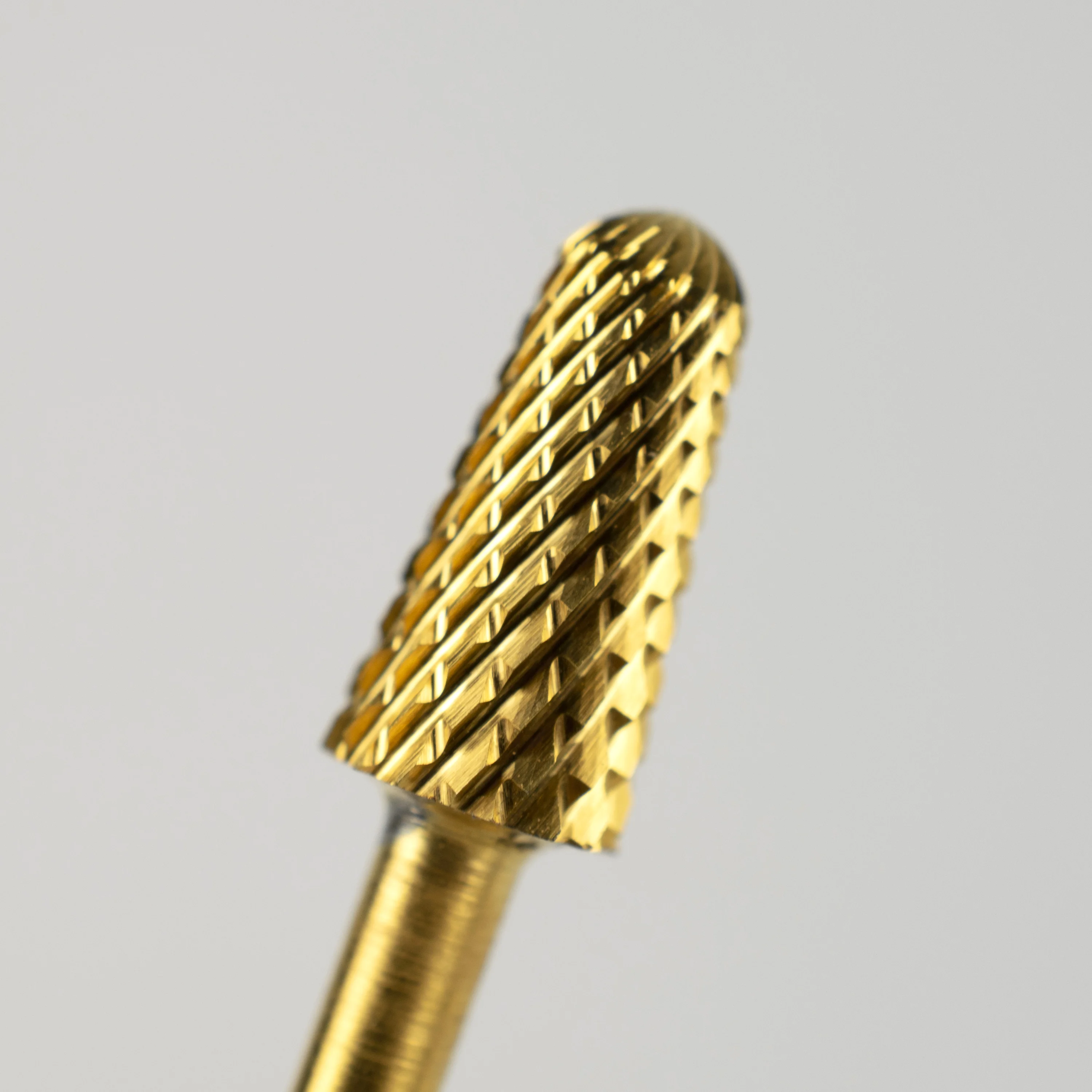 

CHIYAN Carbide Safety Bit Electric Nail Drill Bit For Nail Art Pedicure Tool, Gold