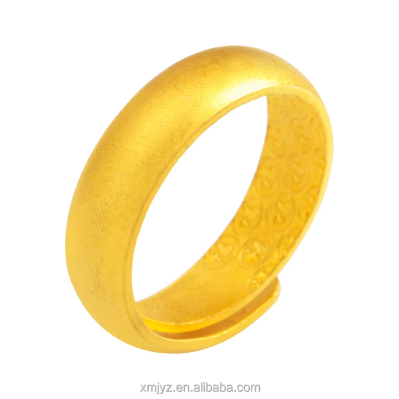 

Cross-Border Frosted Non-Patterned Ring Female Open Personality Ring Source Manufacturer Ins Wind Ring