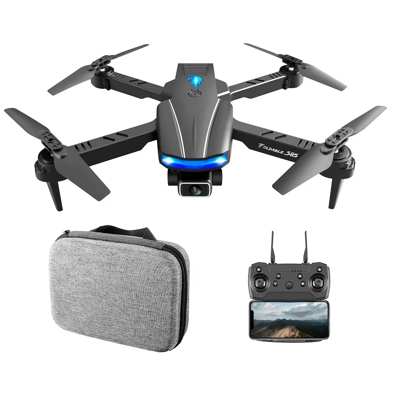 

Infrared Obstacle Avoidance Remote Control 4 Axis Aircraft Dron Toy Drown Video Camera Dronw Droness 4K S85 Pro Drone