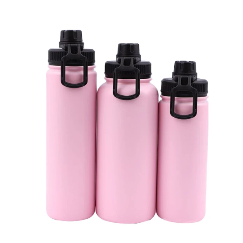 

500ml 750ml Free samples SS 350ml 1L Double Wall 304 Stainless Steel Vacuum Flask thermos bottle with thermal sublimation blanks, Customized, any colors are available by pantone code