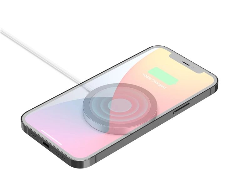 

2021 Trending Product wireless Charger Ultra Thin Magnetic Wirless Charger For iphone 12