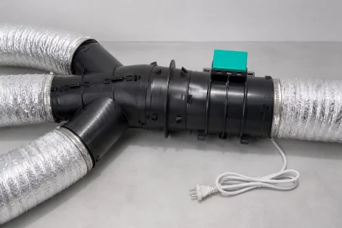 Inline Duct Fan, 150mm, 240V, ABS, Ceiling - detail 22