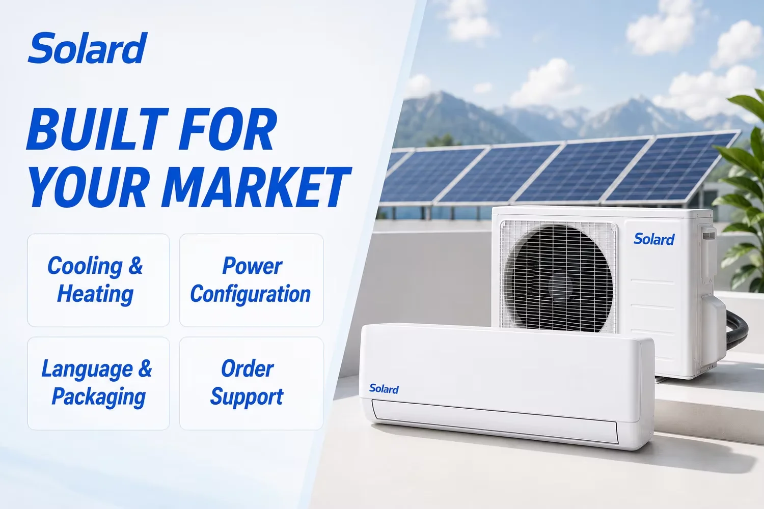 Split Air Conditioner, 36000BTU, Solar, Inverter, Wall - detail 26