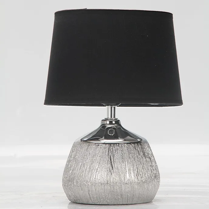 

E14 LED ceramic table lamp, Brown