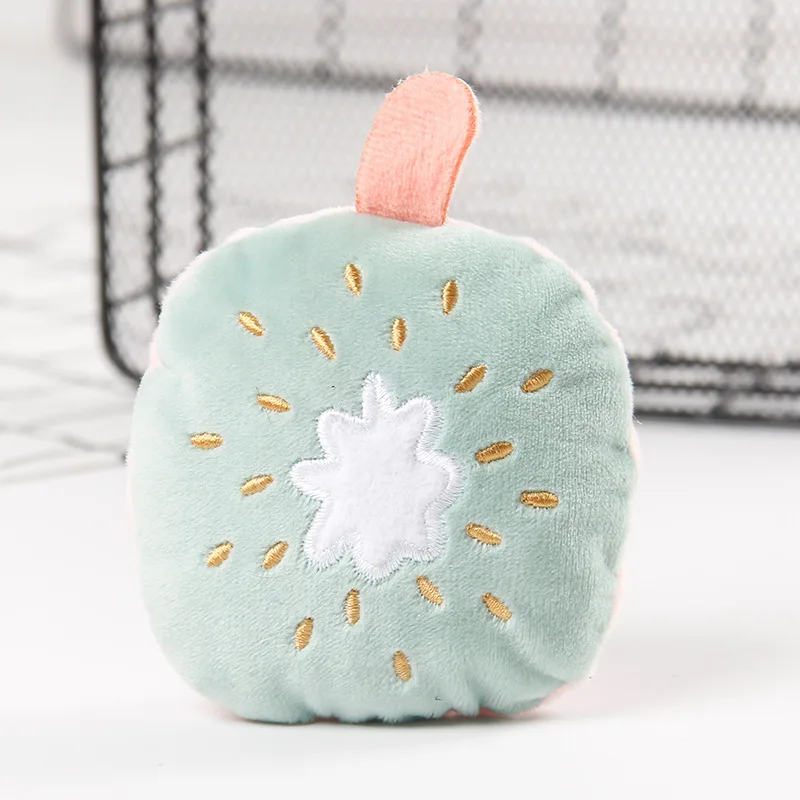 

Soft Voice Vegetable Fruit Cartoon Animal Pet Supplies Toy, 1-6#