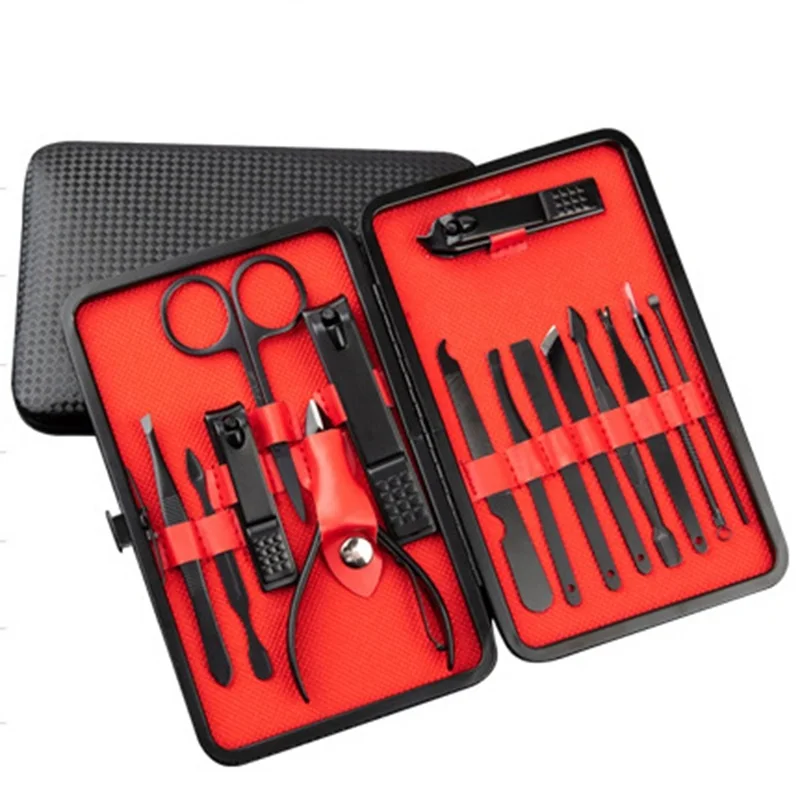 

Professional Nail Clippers Manicure Set High Quality Stainless Steel Nail Cutter Scissor Cuticle Nipper Nail Tools Set