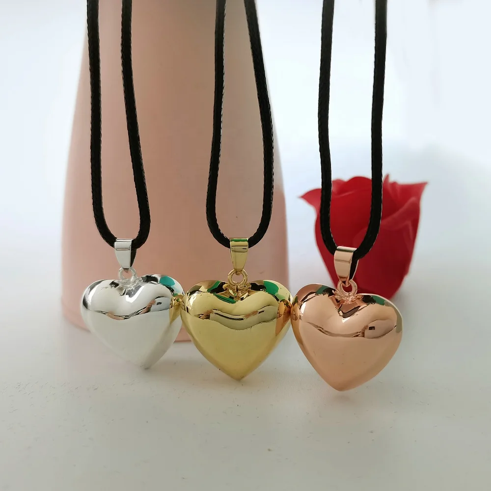 

Wholesale Trendy Heart Ball Baby Jewelry Pregnancy Women Pendant Necklace Bola de Grossesse