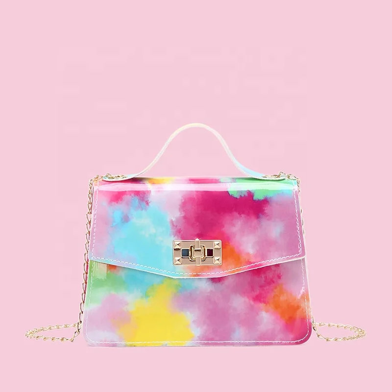 

2021 hot style Women's Handbag Special Stylish simple small bag with tie-dye camouflage print for girls, Picture