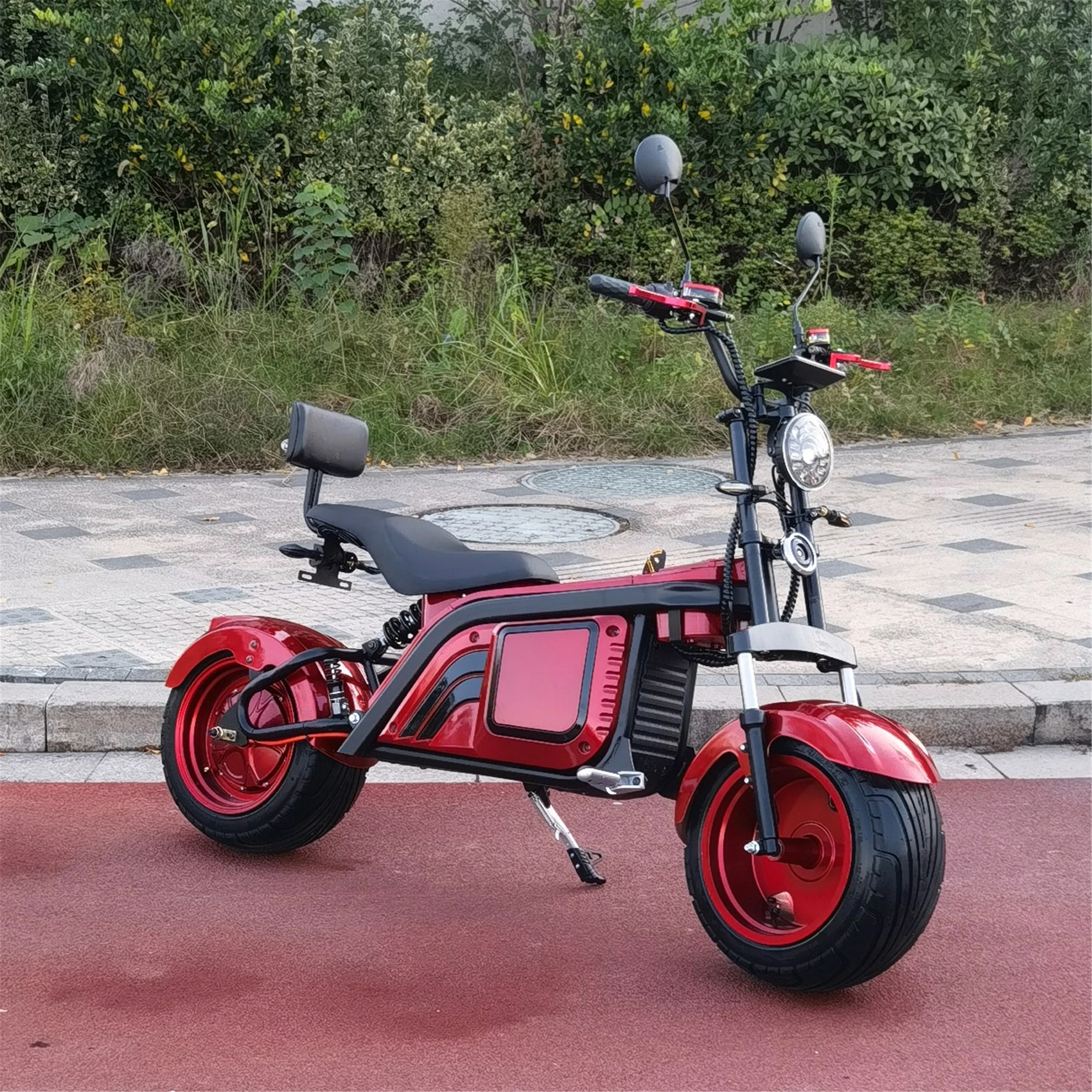 

Mini Citycoco Electric Scooter Double Seats Small Light Convenient Safe 800W Motor Lithium Battery