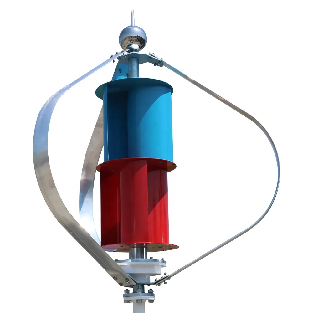 

China Factory 300w Small Vertical axis Wind Turbine VAWT Generator