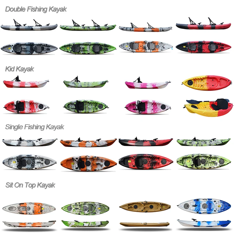 3m Rotomolded Plastic Lldpe Fishing Kayak Pedal Drive Manufacturer