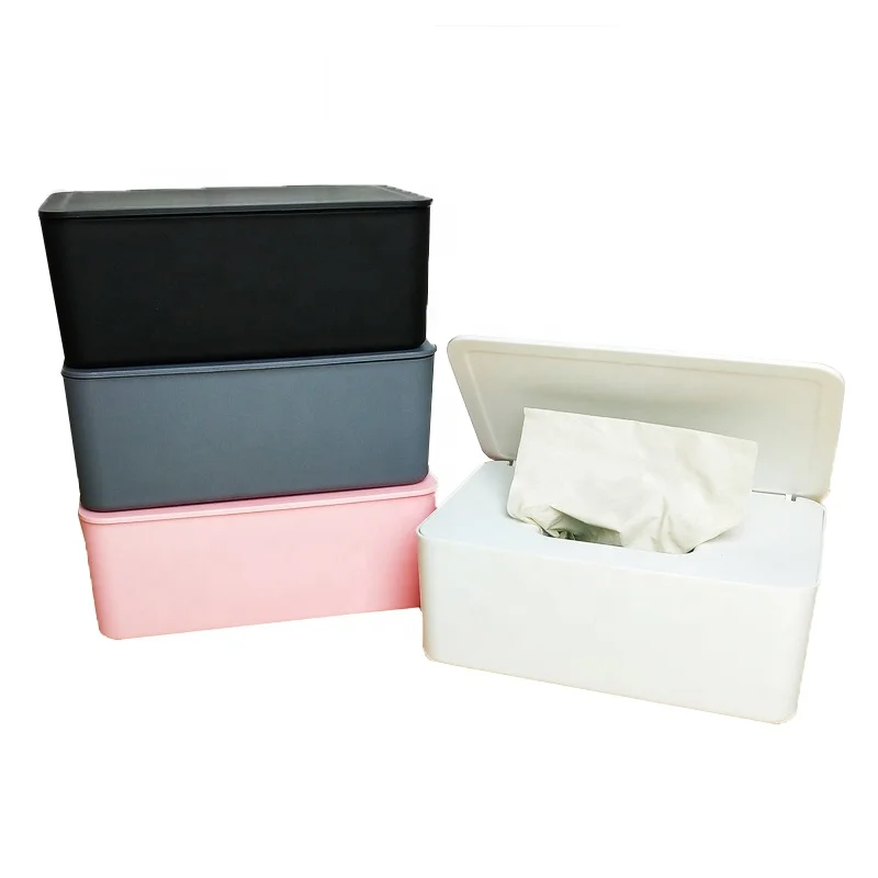 

Smart Home Use Wet Tissue Case Wet Wipes Dispenser Storage Box Container, Customized