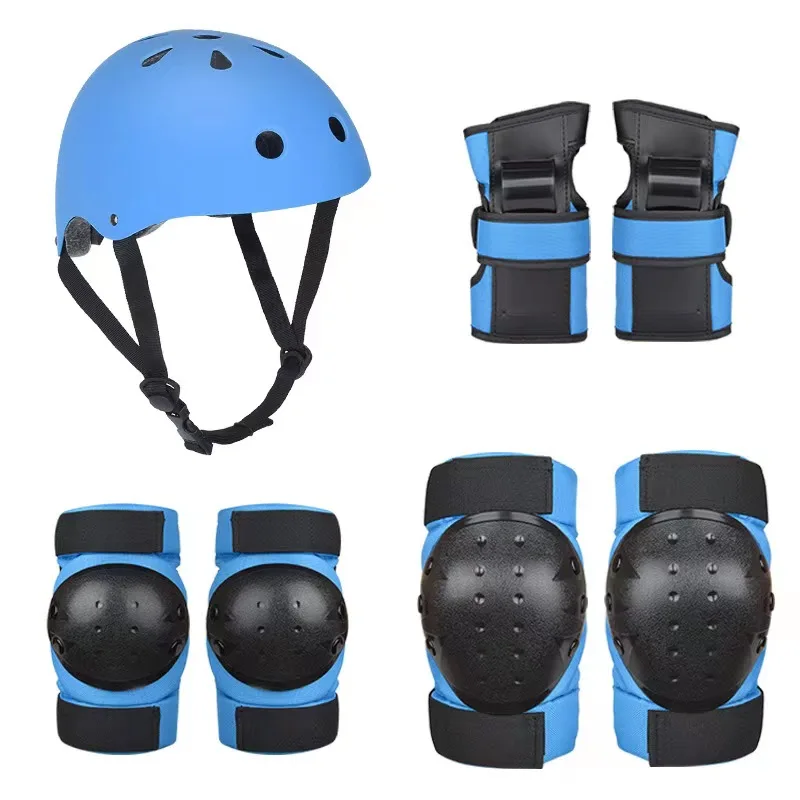 

Custom Logo Adult Skating Protective Gear Sets Knee Elbow Pads Cycling Ice Skating Roller Wrist Knee Protector
