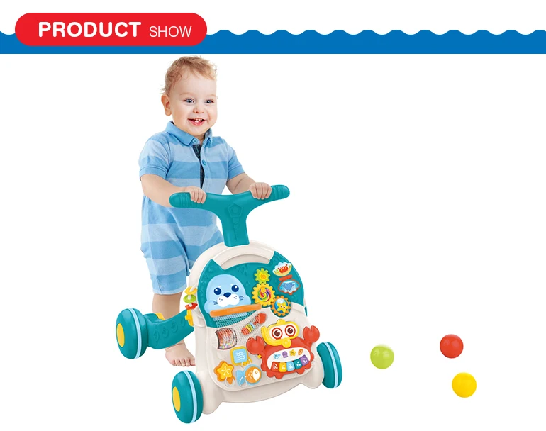 2 In 1 Assistant Baby Walkers New Model For Baby Boy Girl 3 Years Old With Music New Model