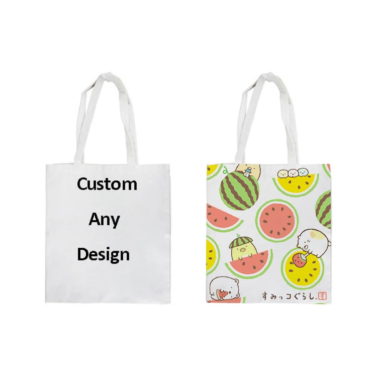 

Blank Sublimation Tote Bag,Promotion Gift Double Sides Dye Polyester Shopping Shoulder Bags for Sublimation, Black,white,nature