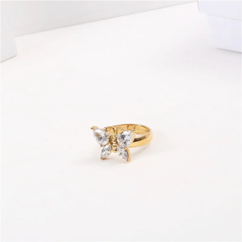 

18K Gold Butterfly Belly Rings For Women Jewelry 2021