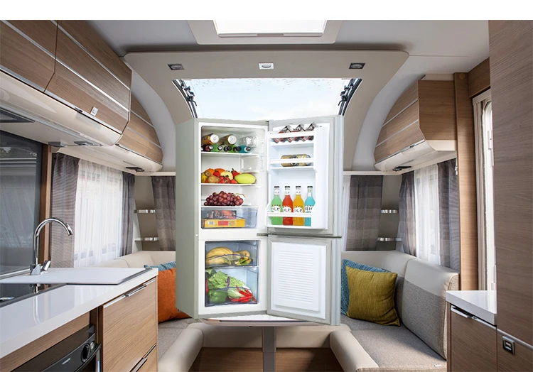 Home Mobile Use Large Capacity Refrigerator Ac/dc Solar Rv Fridge