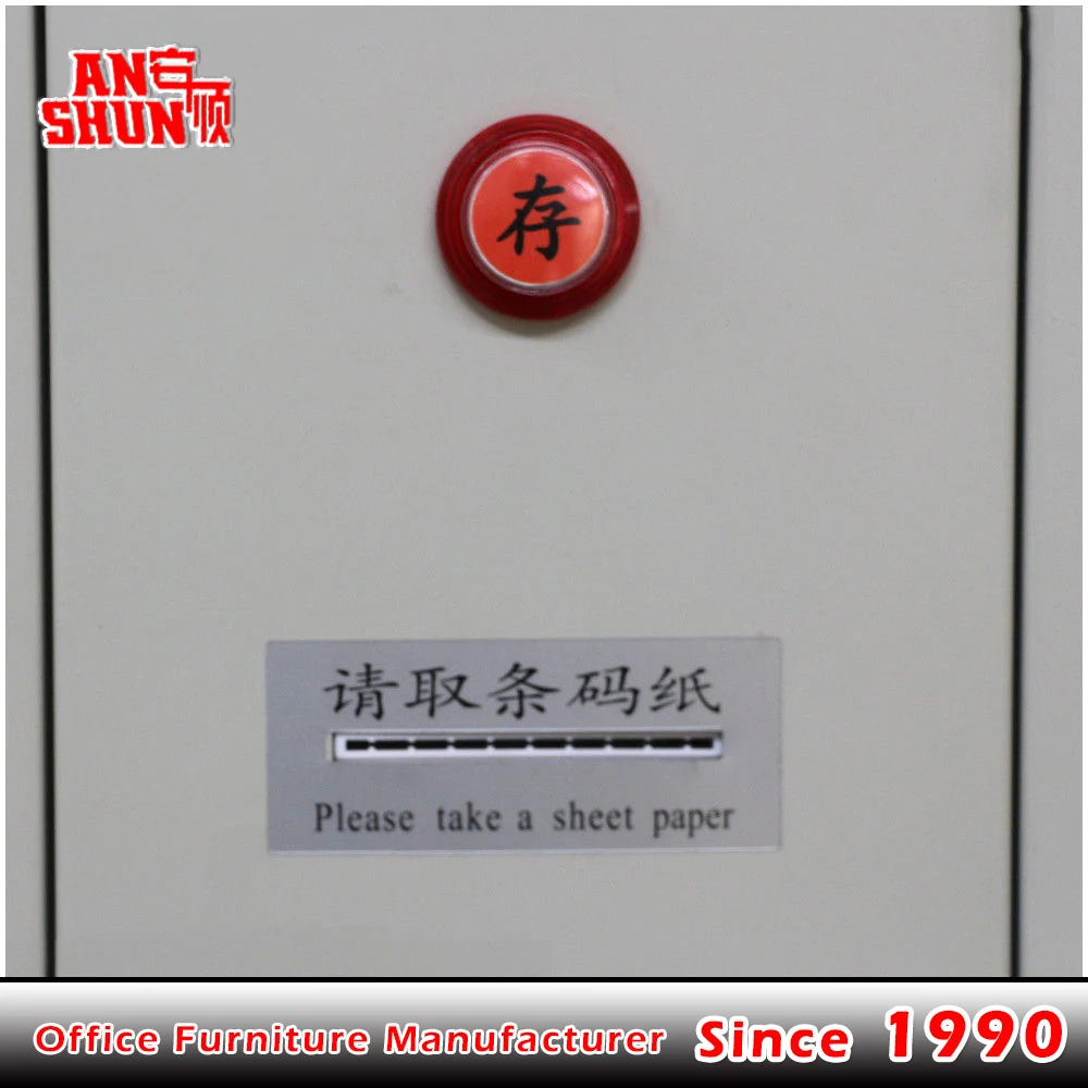 
Professional factory metal Beach Safe Box steel electronic barcode locker 