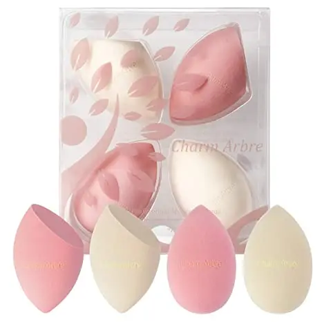 

Latex Free Soft Vegan Makeup Foundation Cosmetic Puff Beauty Powder Puff Makeup Sponge, Various