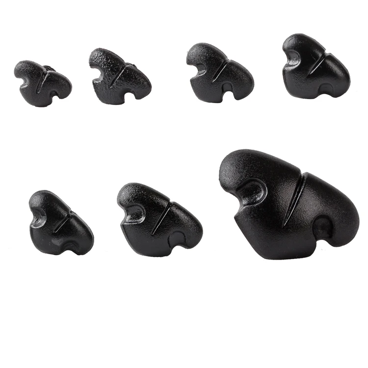 

New products soft plush animal toy noses cute baby toy noses safety plastic cat toy noses, Red black pink grey brown or customized