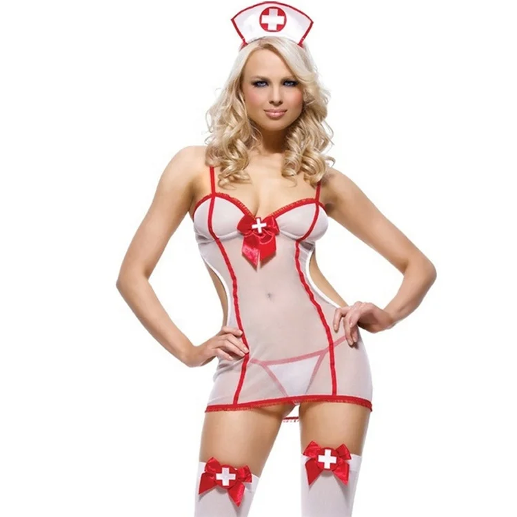 

Hot Women Babydoll Erotic Lingerie Dress Cosplay Nurse Uniform Costumes Underwear Sexy Clothes Role, Requirement