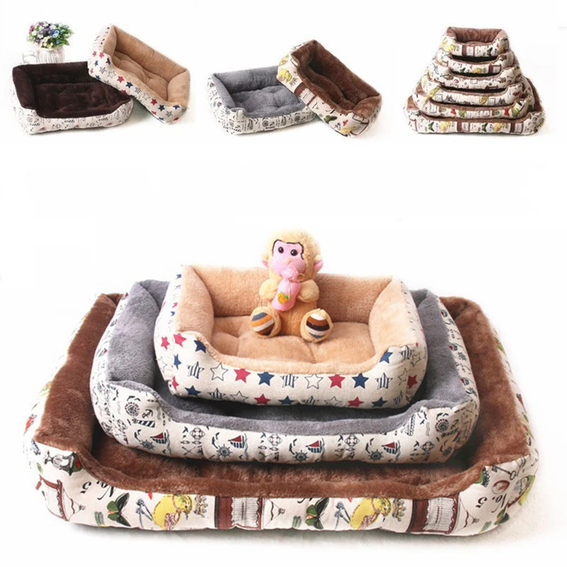 

Wholesale OEM available custom logo foldable luxury dog sofa large small pet dog bed