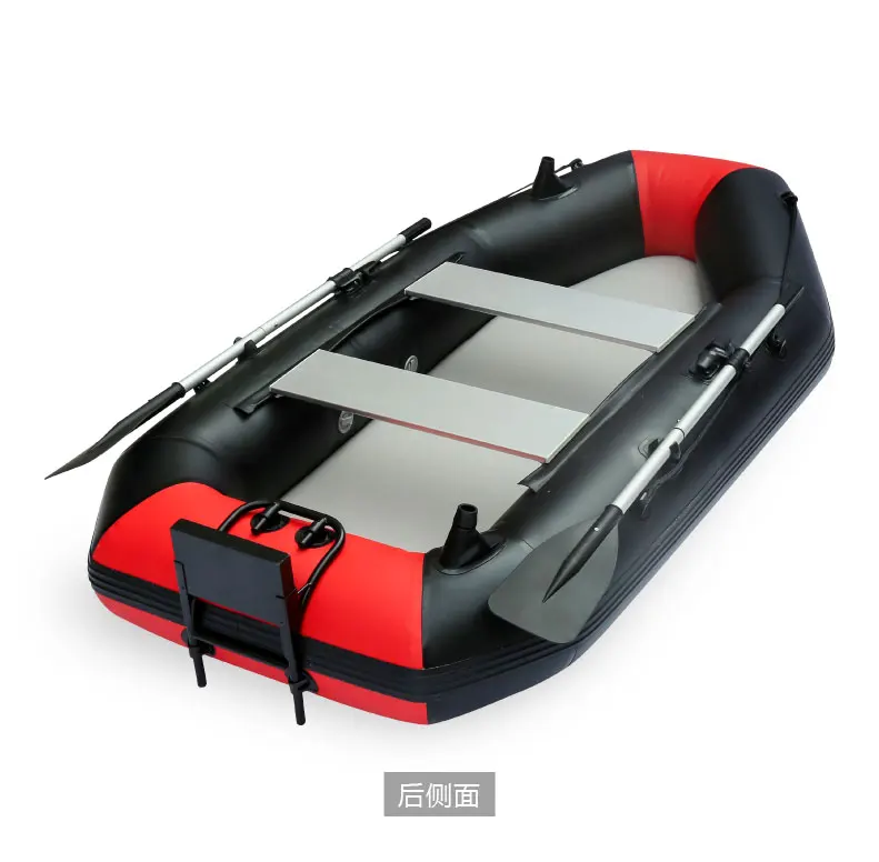 

inflatable raft fishing boat with high pressure pvc air tube and air deck floor, White, blude, red, yello etc