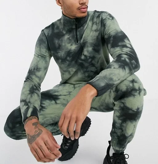 tie dye tracksuit set mens