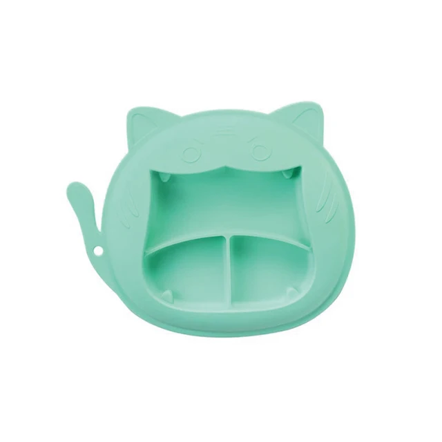 

Suction Divided Tableware Children's Tableware Baby Plate Bpa Free Feeding Silicon Baby Plate