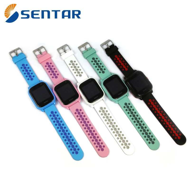 

Gps Watches Camera Call-Tracker Sim-Card Sos-Anti-Lost Children gps watch, Black red pink