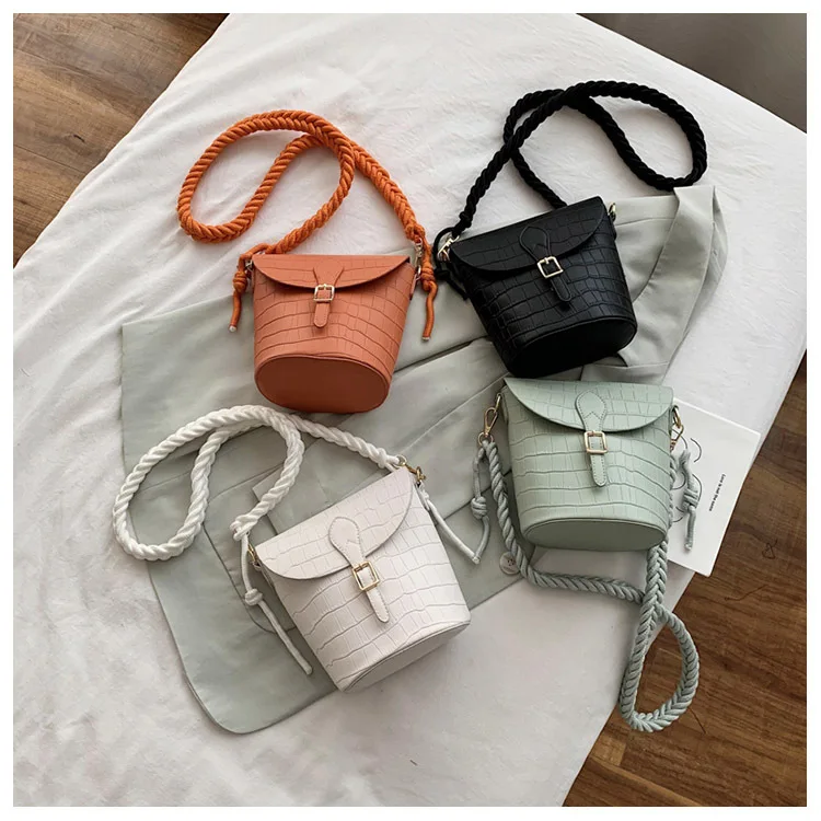 

crossover purses hand bags 2019 women lady purses rivet crossbody shoulder bags fashion accessory, Black,green,orange,beige