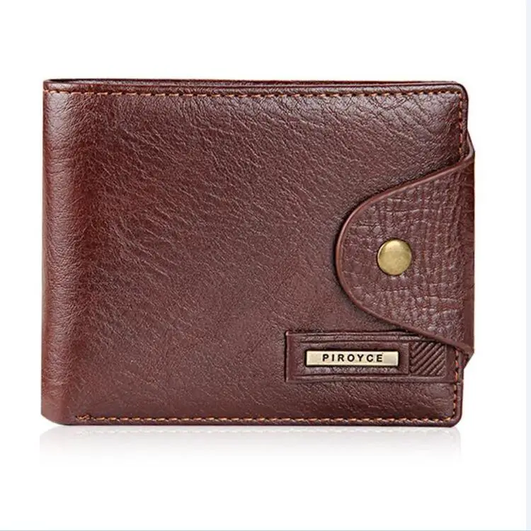 

Wholesale PU leather men's Fashion Purse wallet for men