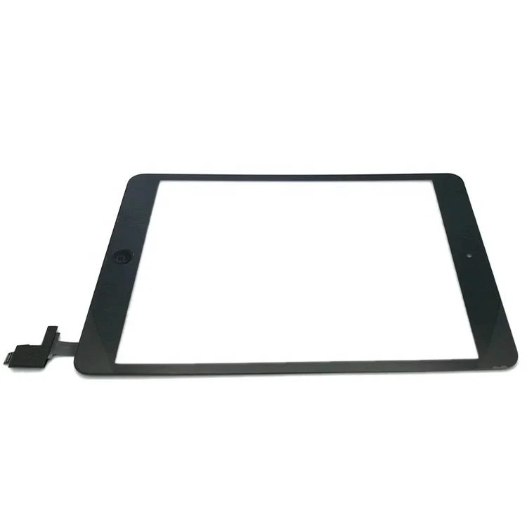 

Replacement Touch Screen Digitizer Glass Lens For iPad mini A1432 A1454 A1455 With ic and Home button, Black white