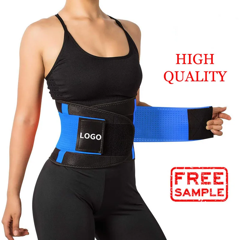 

Custom Weight Loss Adjustable Elastic Sweat Belt Waist Trainer Women Back Waist Support Waist Trimmer, Nude