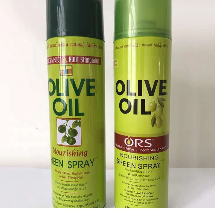 

Manufactures ORS Olive oil Nourishing sheen spray