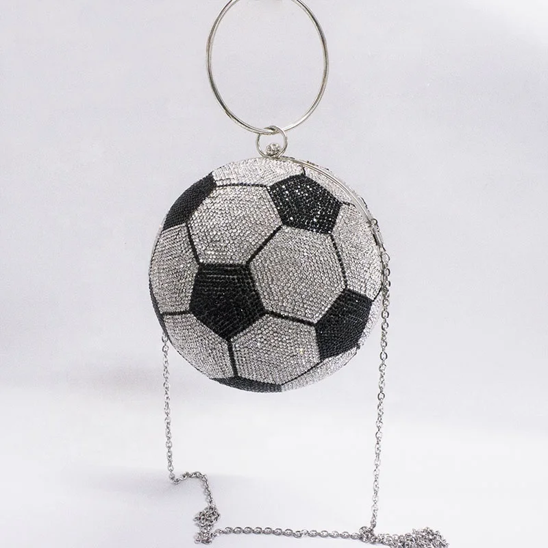 

Diamond Basketball Cute Bags ladies evening party bag For Women Bags with chains