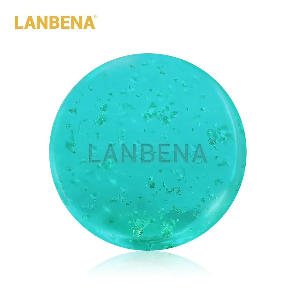 
LANBENA 24K Gold Handmade Soap Hyaluronic Acid Face Cleaning Moisturizing Acne Treatment Repair Whitening Anti-Aging Winkless 