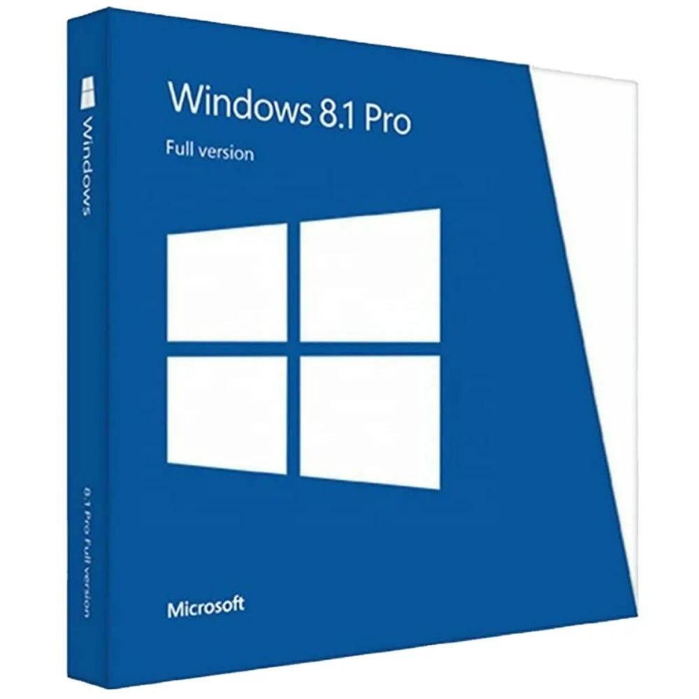 

Computer software system Microsoft Windows 8.1 Professional FPP retail key code license digital download