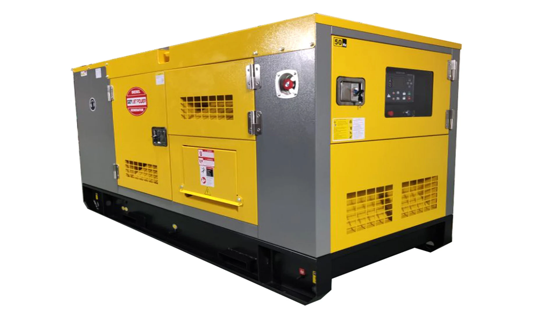 20kw 25 kva 3 相单相沉默便携式柴油隔音发电机