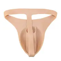 

Shemale Panty Drag Queen False silicone Pussy Underwear False Vagina with catheter For Crossdressing