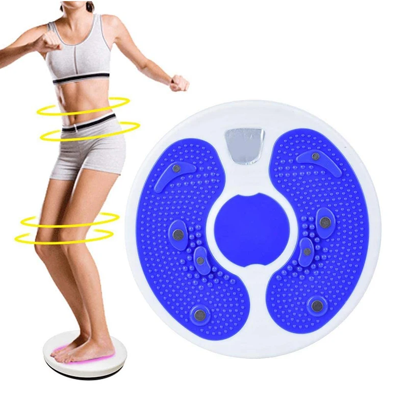 

For Waist Twisting Disc Balance Board Home Aerobic Exercise Portable Fitness Equipment, Blue/yellow /orange